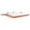 Aki Kagu -  Japanese Futon Bed Frame Solid Acacia Wood 200x200 cm